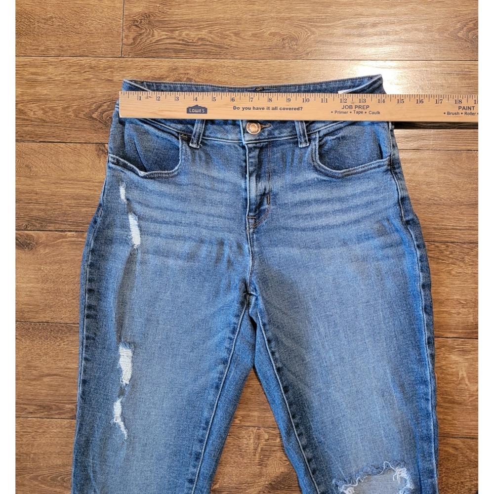 Maurice's Jeans Woman's Size 8 Blue Denim Medium Wash Mid Rise 99% Cotton 29×28 - Picture 4 of 7